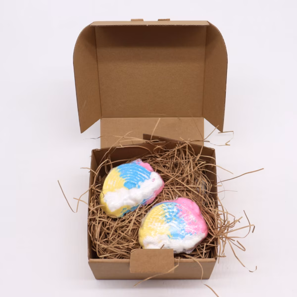 Cloud Bathbomb 95G - Mango - Billede 2