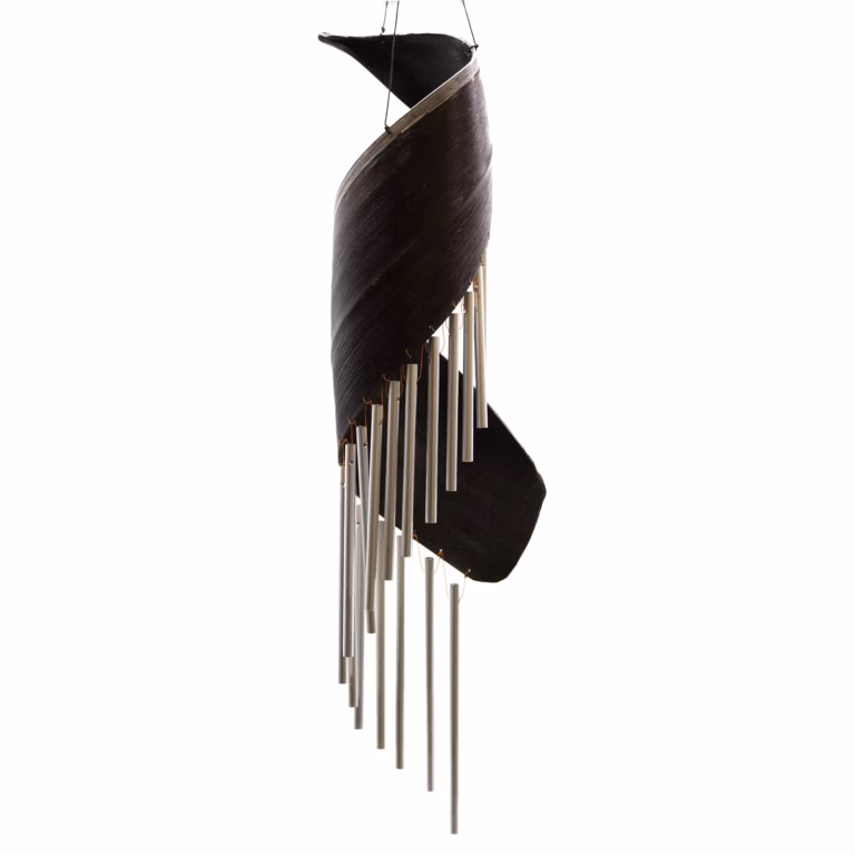 Coconut-Leaf-Wind-Chimes-Chocolate