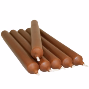 Coffee Dinner Candles Bulk 5Pcs