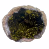 Géodes de calsite colorées - Roche naturelle - Rose et or – Image 2