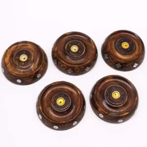 Cone & Stick Burner - Asst Design - Mango Wood