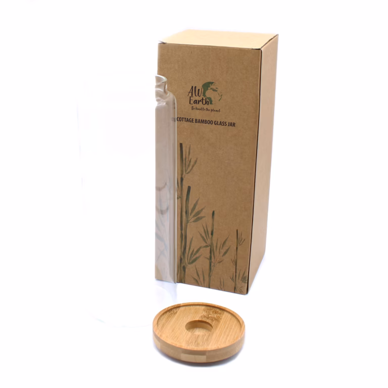 Cottage-Bamboo-Glass-Jar-20cm