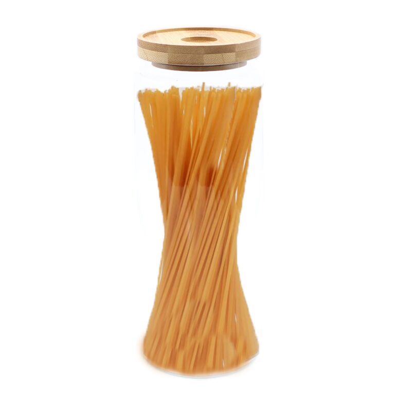 Cottage-Bamboo-Glass-Jar-25cm