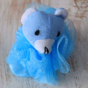 Bomuldsdyrscrunchies 5 Assorterede (Displayrør) - 27gm