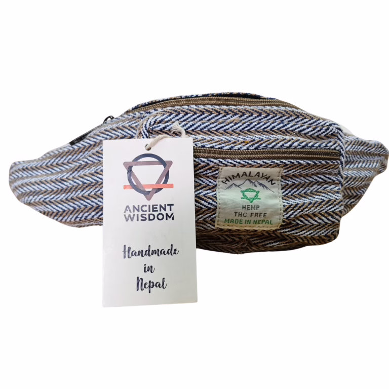 Cotton-Hemp-Style-Belt-or-Fanny-Bag-Blue