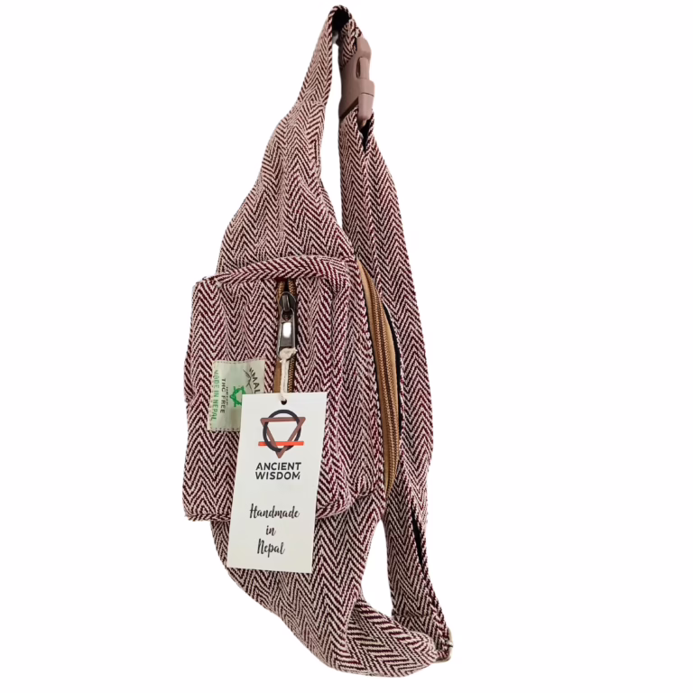 Cotton-Hemp-Style-Belt-or-Fanny-Bag-Wine