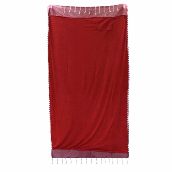Pareo Strandtuch - 100X180 Cm - Hot Pink – Bild 5