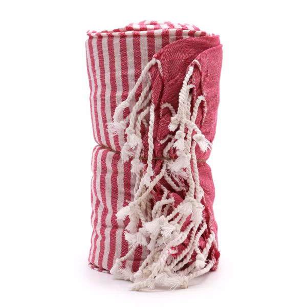 Pareo Strandtuch - 100X180 Cm - Hot Pink – Bild 9