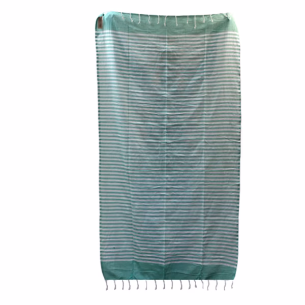 Pario Håndkle I Bomull - 100x180 cm - Picnick Green - Bilde 4