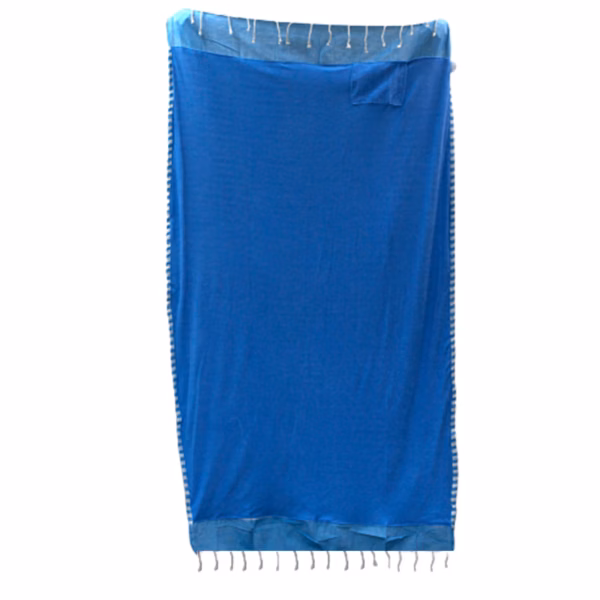 Cotton Pario Towel - 100x180 cm - Sky Blue - Image 5