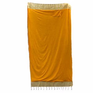 Toalla Pareo de Algodón - 100x180cm - Sol Amarillo
