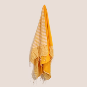 Toalla Pareo de Algodón - 100x180cm - Sol Amarillo