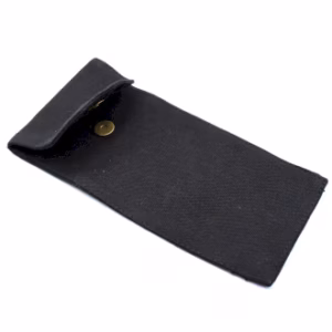 Bomullspose For Edelsteneruller 10 Oz - Svart 9x19xm