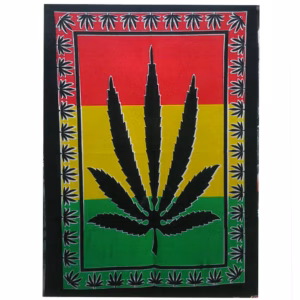 Cotton Wall Art - Herbal Leaf