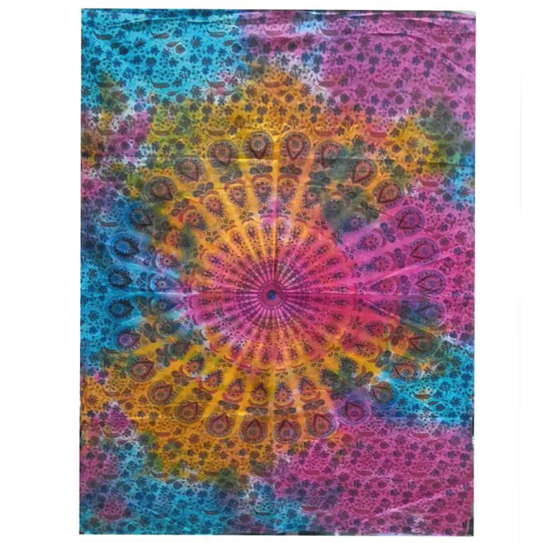 Cotton-Wall-Art-Round-Mandala