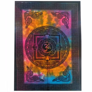 Cotton Wall Art - Sacred OM