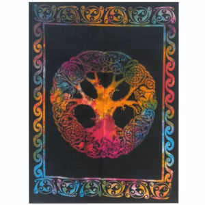 Cotton Wall Art - Tree with Adam & Eve