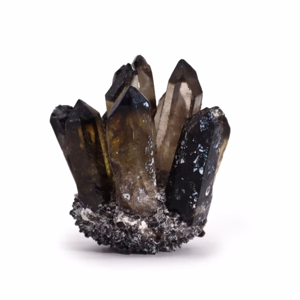 Gemaakt Natuurlijk Kwarts Cluster - Rook Geest Kwarts (Ongeveer 250-300G 8Cm)