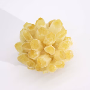 Quartz Fantôme Jaune - Amas de Quartz Naturel Fabriqué - Env. 250 - 300g 8cm