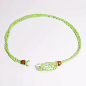 Cordones para Collar de Pieras Preciosas 45cm - Verde