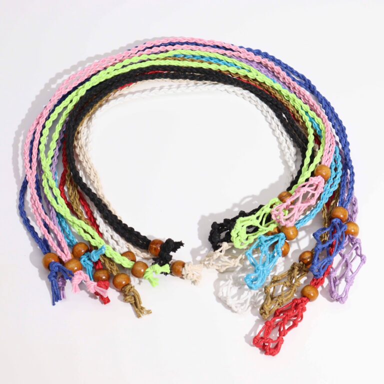 Crystal-Gemstone-Necklace-Cord-45cm18inch-Mix-of-11-Colours