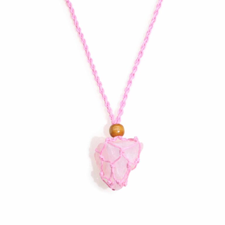 Crystal-Gemstone-Necklace-Cord-45cm18inch-Pink