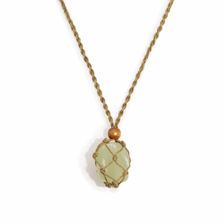 Crystal-Gemstone-Necklace-Cord-45cm18inch-Sand