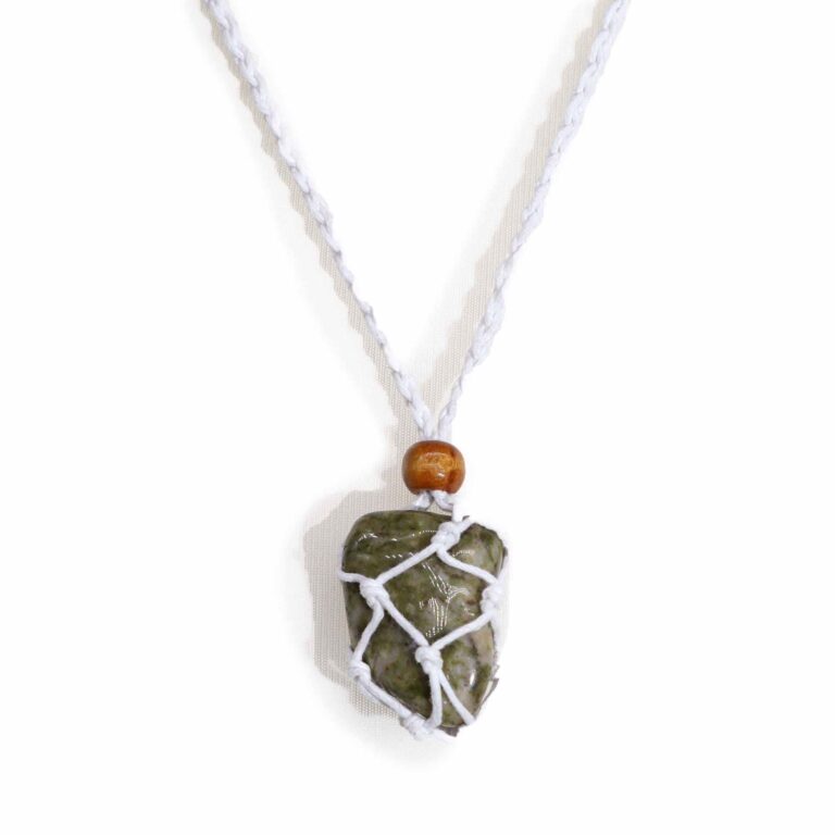 Crystal-Gemstone-Necklace-Cord-45cm18inch-White