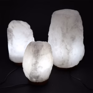 Crystal Rock Himalayan Salt Lamp - & Base Approx. 2-3kg