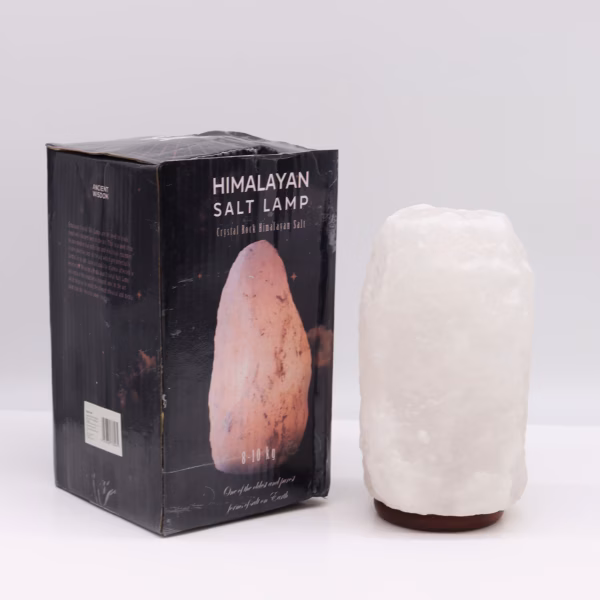 Himalaya Saltlampe Saltkrystall Lampe - Og Sokkel Ca. 8-10 Kg - Bilde 3
