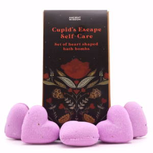 Cupids Escape Self Care Bath Heart Gavesæt