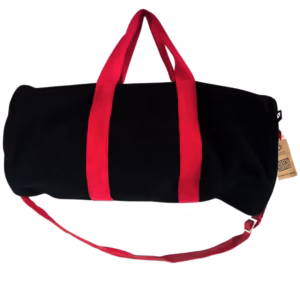 Sac de Sport - Noir - Poignée Rose Cerise