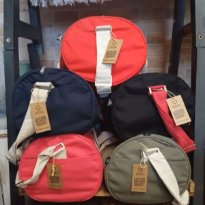 Sac de Sport - Noir - Poignée Rose Cerise