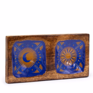 Dobbelt Nipsskrin 20x10x2,5 cm - Hop Hare