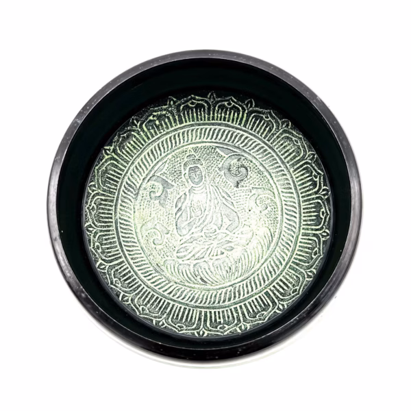 Earth Powder Syngeskål - Mandala Buddha - 16 cm - Bilde 2