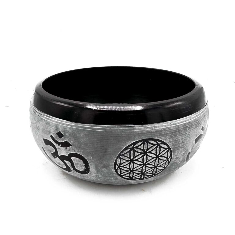 Earth-Powder-Singing-Bowl-Om-Five-Buddha-16cm