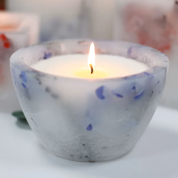 Duftlys - Skål - Lavendel Stor - Bilde 5