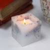 Magiskt Glödande Ljus - Stor Kub - Lavendel - Bild 7