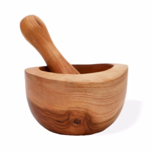 Ergo Teaktre Pestal & Morter Lrg