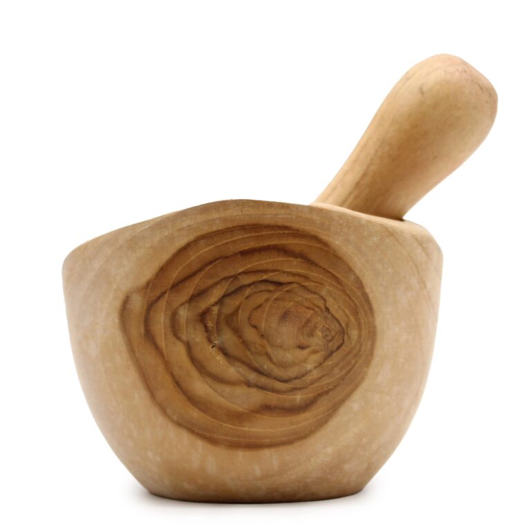 Ergo-Teak-Pestal-Morter-Med