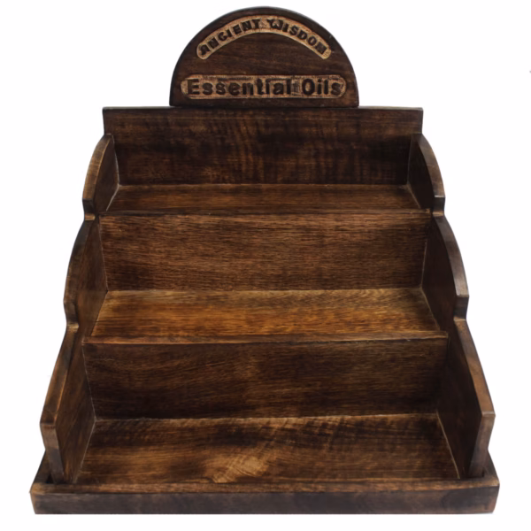 Expositor Madera Aceite Esencial / Fragancia
