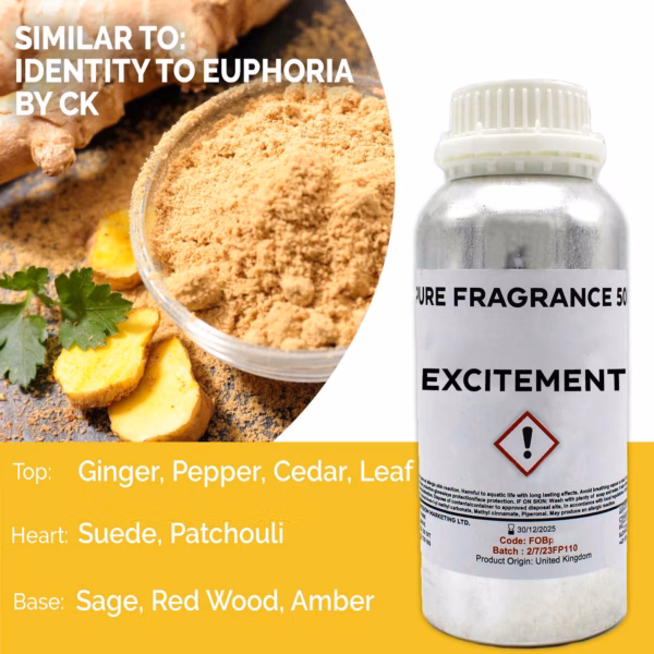 Excitement Duftolje Ren - 500Ml