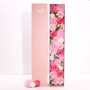 Caja Extra Larga - Bendiciones de Bebé - Rosas