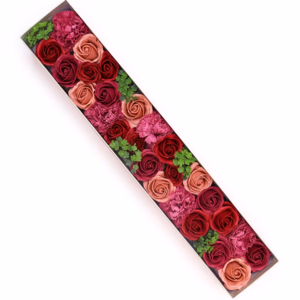 Ekstra Lang Æske - Vintage Roses