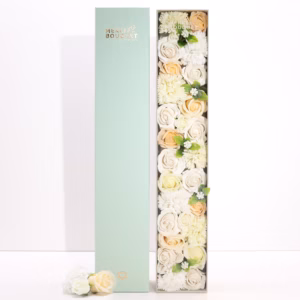 Caja Extra Larga - Bendiciones de Boda - Blanco y Marfil