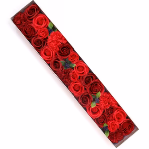 Boîte Extra Longue - Roses Rouges