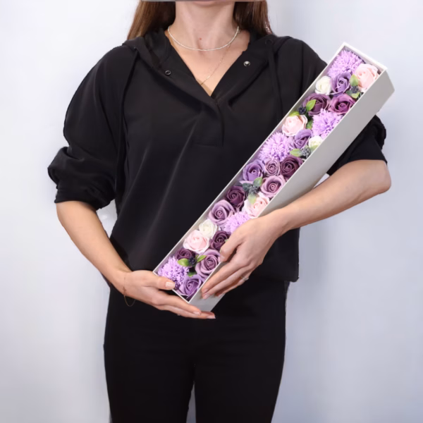 Ekstra Lang - Lavendel, Rose Og Nellike - Billede 5