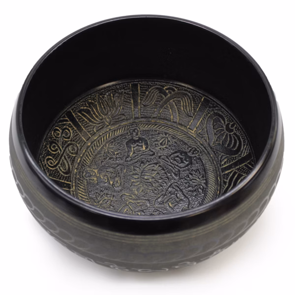 Aluminium Extra Loud - Singing Bowl - Five Buddha – Image 2