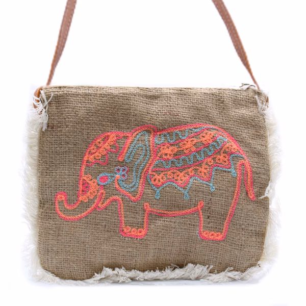 Fab Fringe Veske - Elefantbroderi