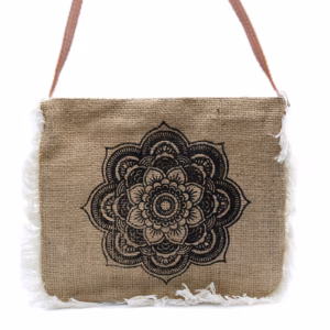 Fab Fringe Bag - mandela Print